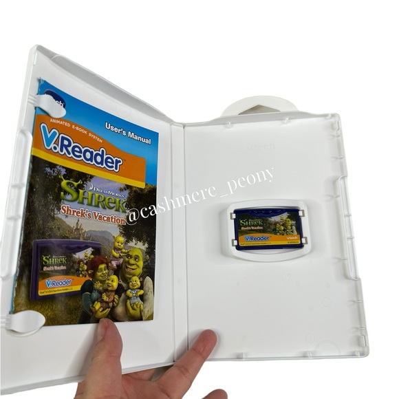 💞SOLD💞Vtech V. Reader Interactive Reading System Tablet & Backpack & 4 Games - Picture 4 of 7